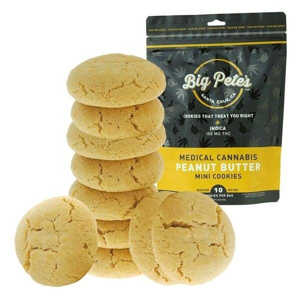 Peanut Butter Indica cookies