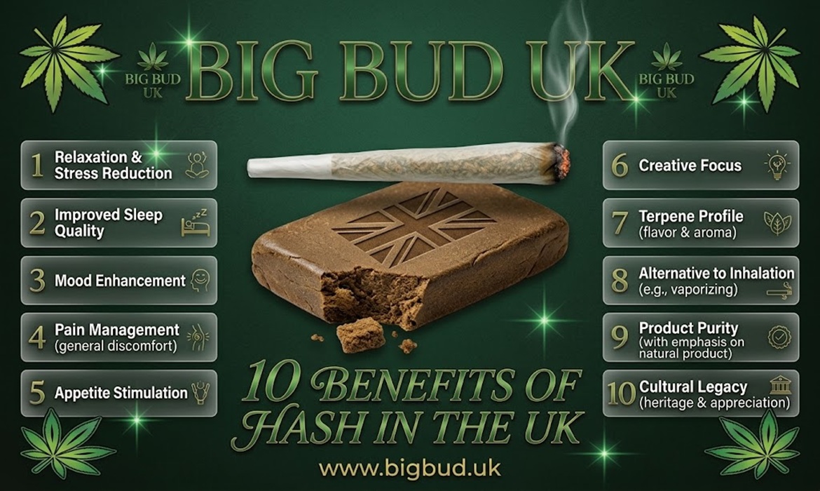 10 benefits of hash in the UK